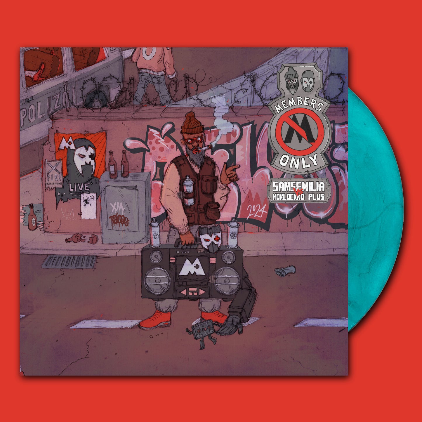 Samsemilia vs. Morlockko Plus - Members Only (LTD PETROL EDITION)