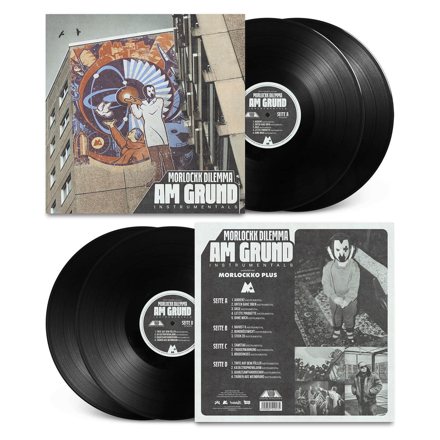 Morlockk Dilemma - Am Grund 2LP (LTD INSTRUMENTAL EDITION)