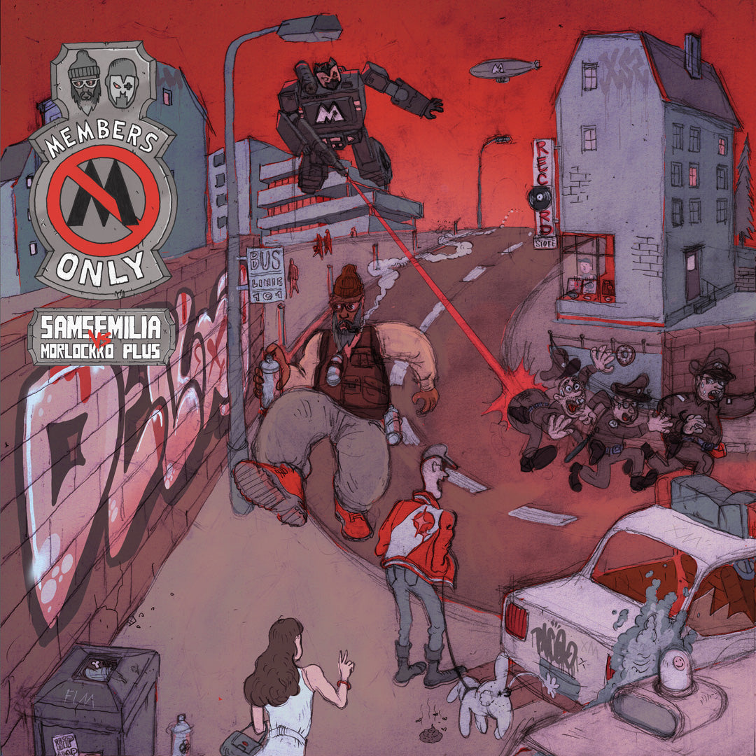 Samsemilia vs. Morlockko Plus - Members Only LP (Standard-Edition)