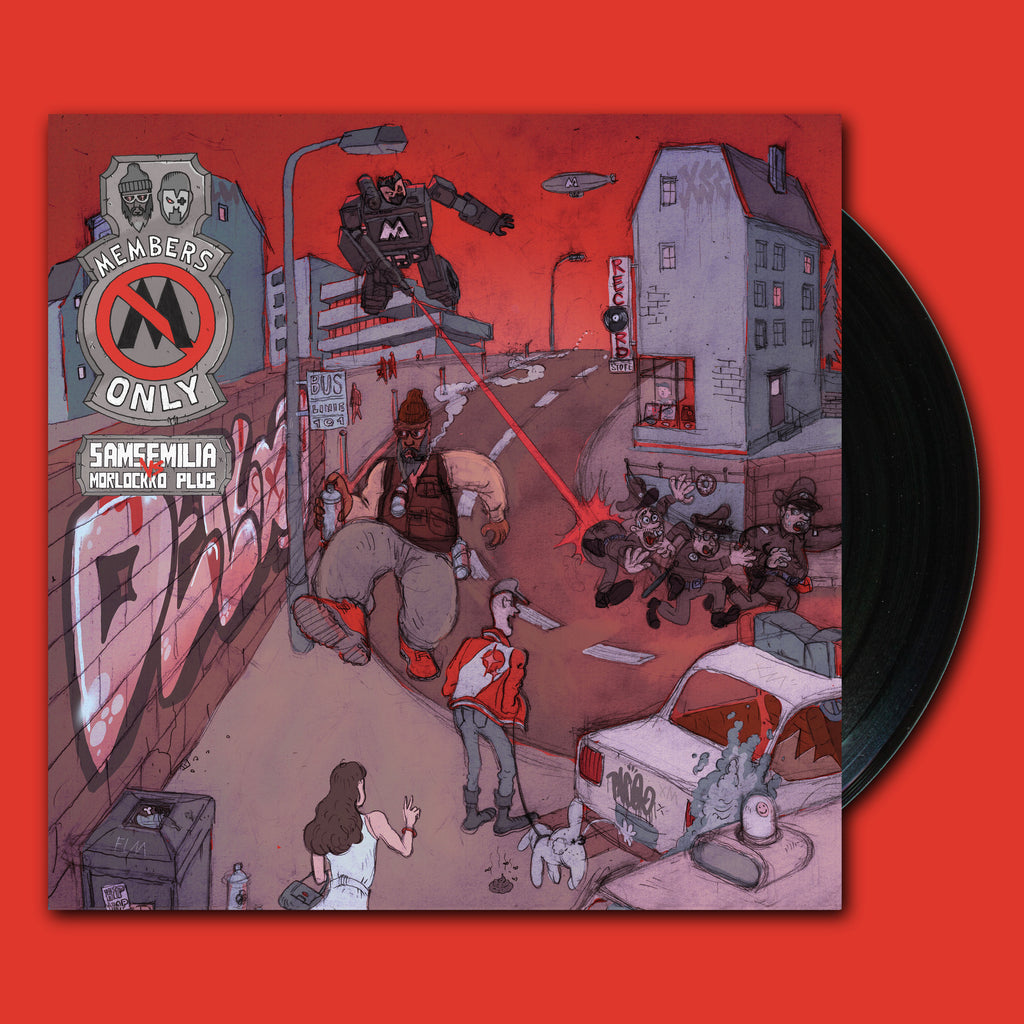 Samsemilia vs. Morlockko Plus - Members Only LP (Standard-Edition)