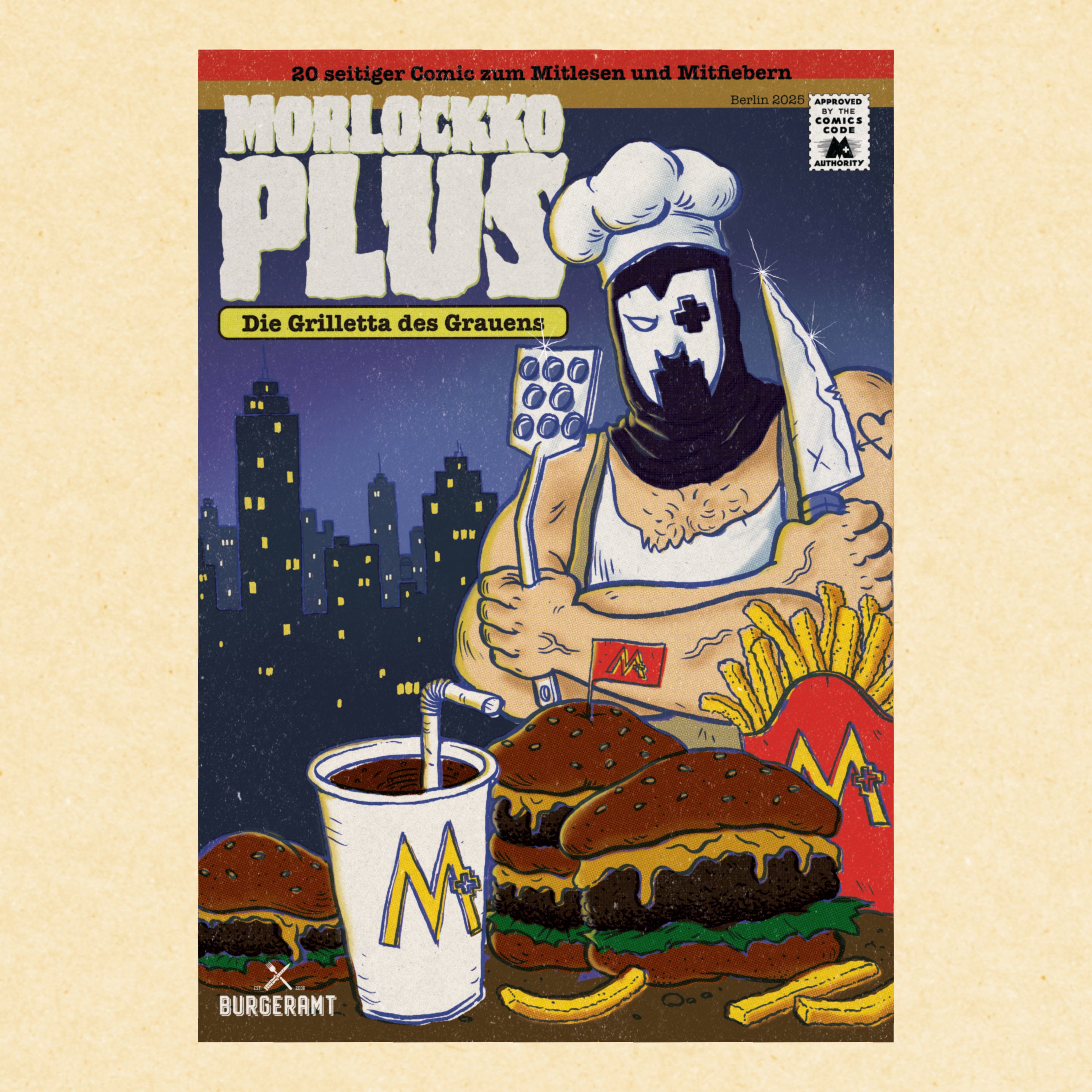 Morlockko Plus & Die Grilletta des Grauens LP (inkl. Comic)