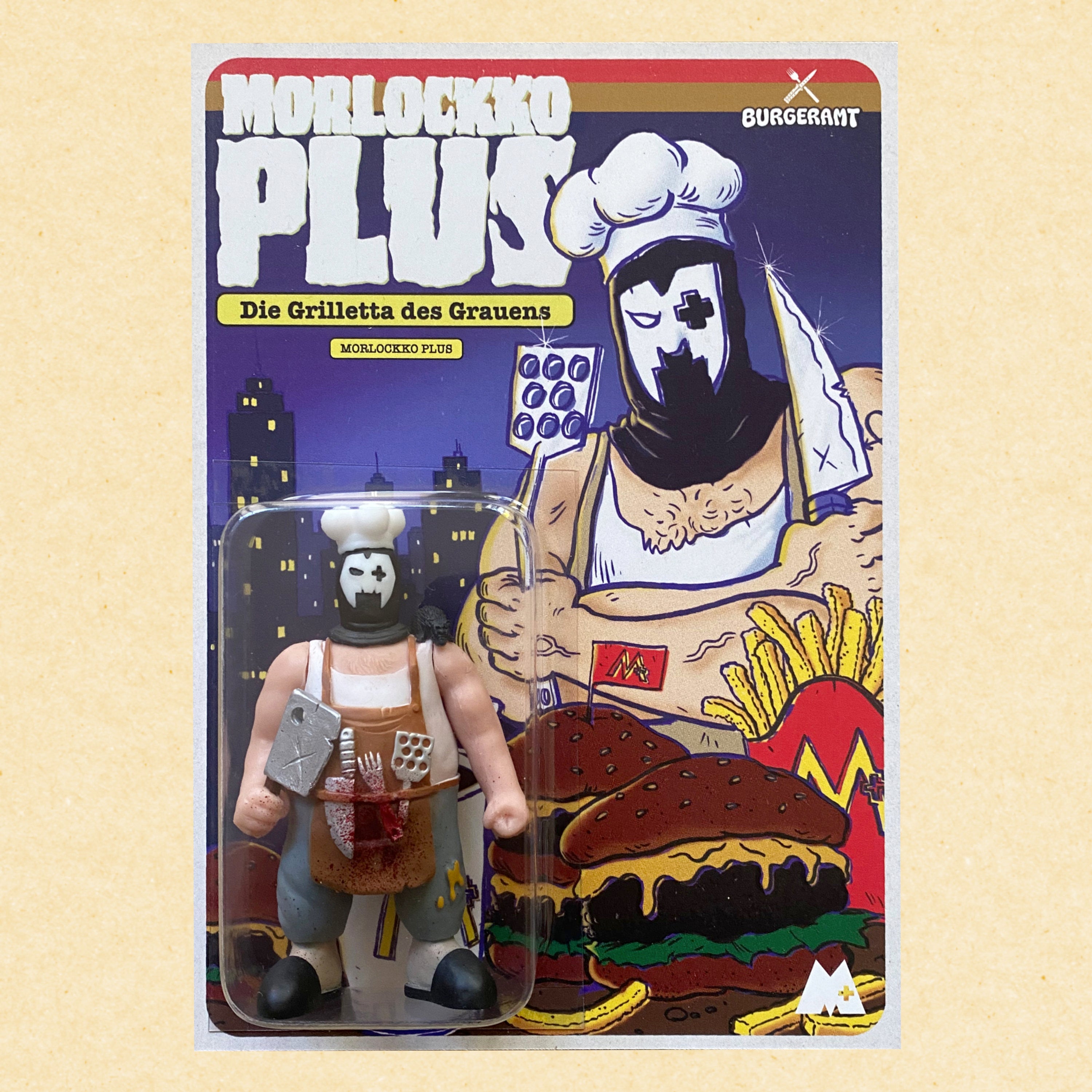 Morlockko Plus & Die Grilletta des Grauens ACTIONFIGUR