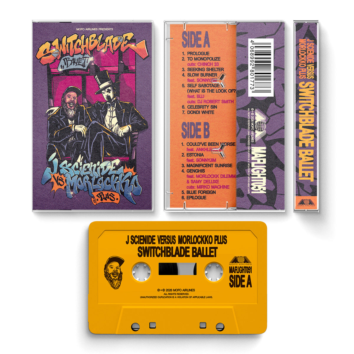 J Scienide vs Morlockko Plus - Switchblade Ballet TAPE