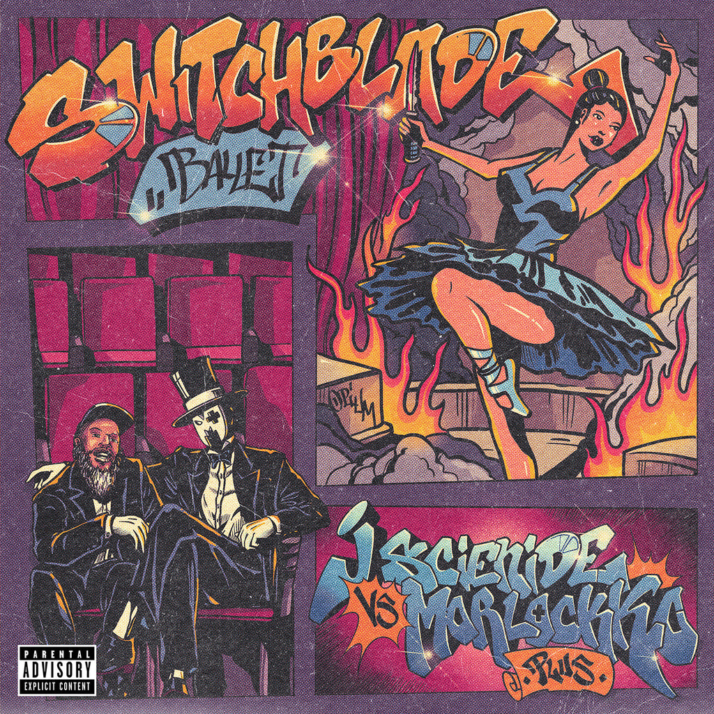 J Scienide vs Morlockko Plus - Switchblade Ballet LP (LTD Black Edition)