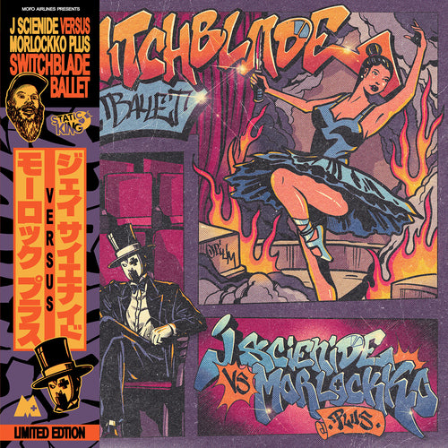 J Scienide vs Morlockko Plus - Switchblade Ballet LP (LTD OBI Edition)