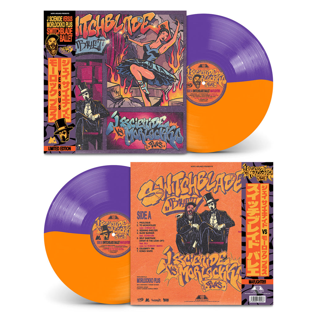 J Scienide vs Morlockko Plus - Switchblade Ballet LP (LTD OBI Edition)