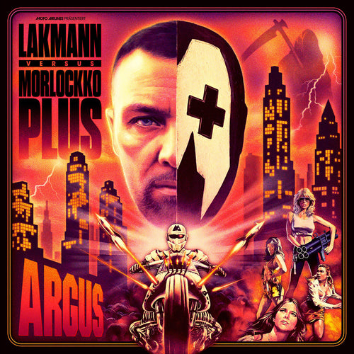 Lakmann vs. Morlockko Plus - Argus LP (Black-Edition)