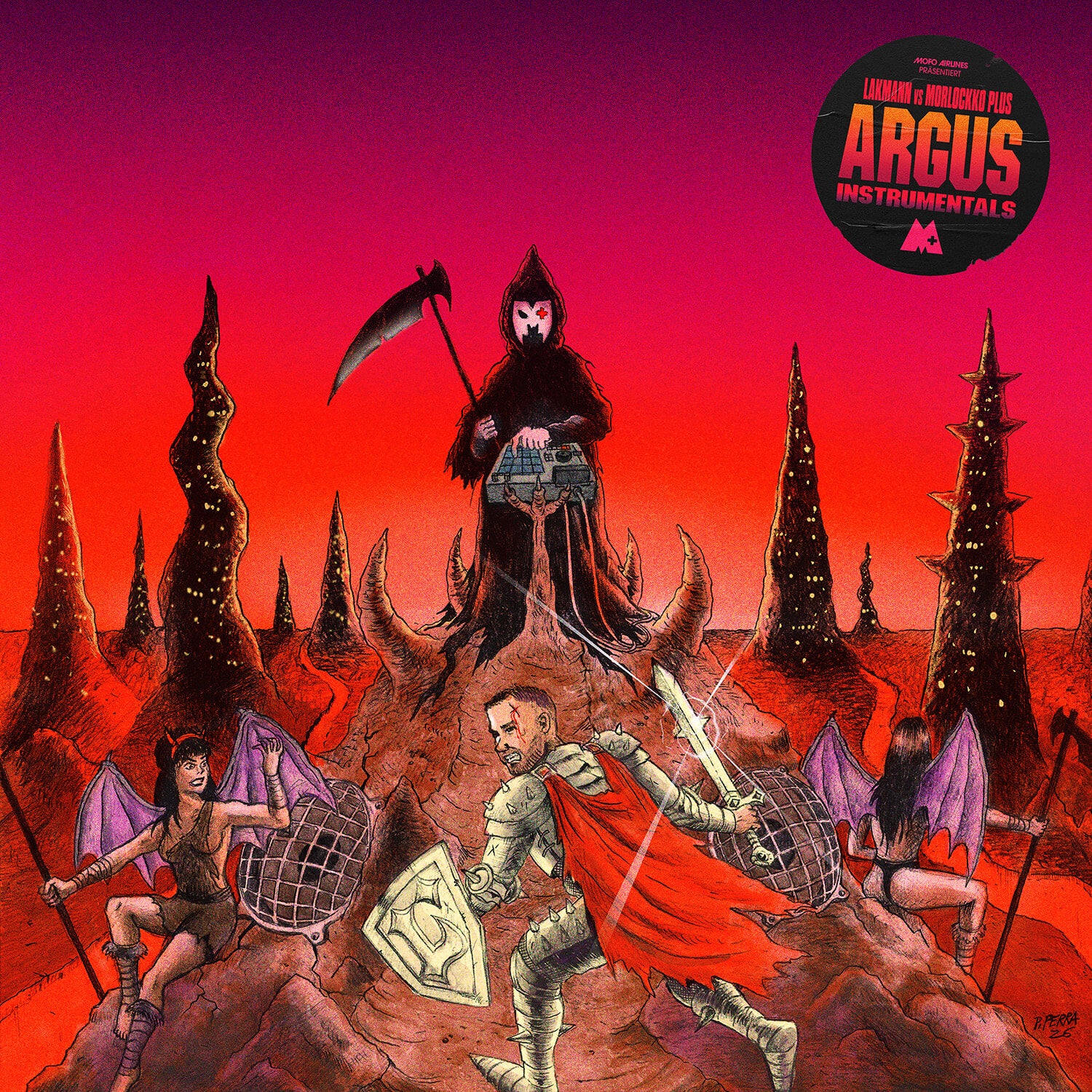 Lakmann vs. Morlockko Plus - Argus Instrumental LP