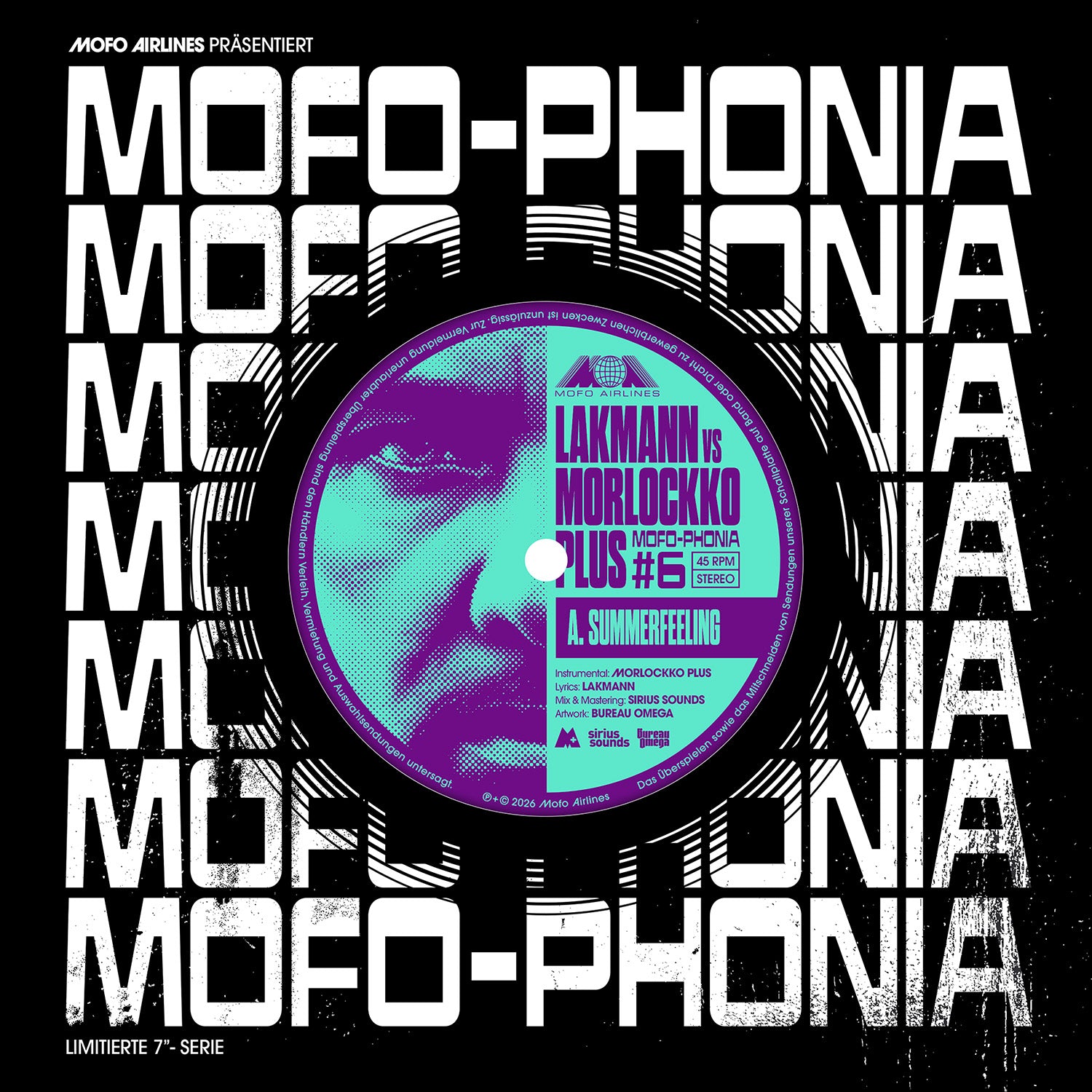 Lakmann vs. Morlockko Plus - Summerfeeling 7 Inch