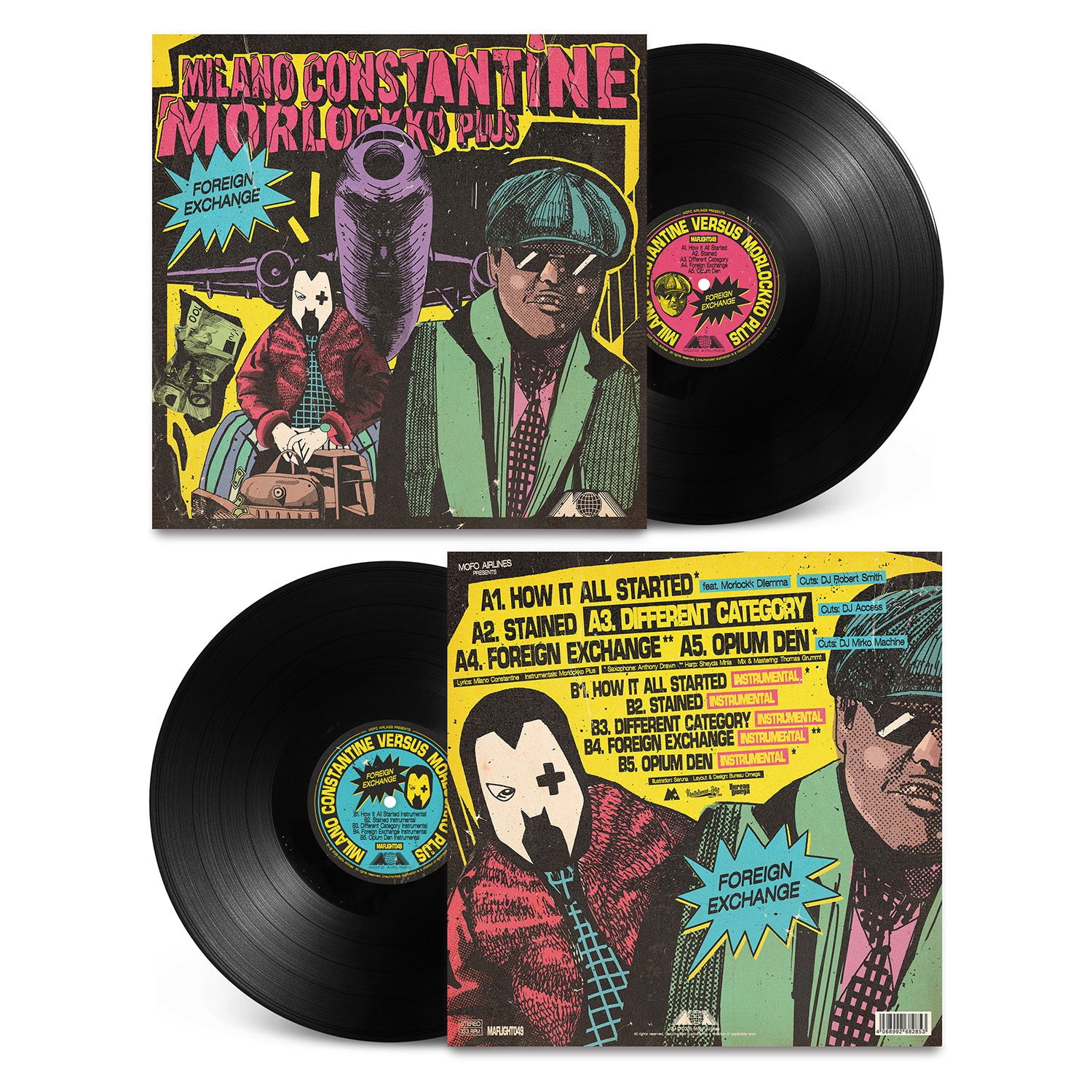 Milano Constantine vs. Morlockko Plus - Foreign Exchange (LTD Black Edition)