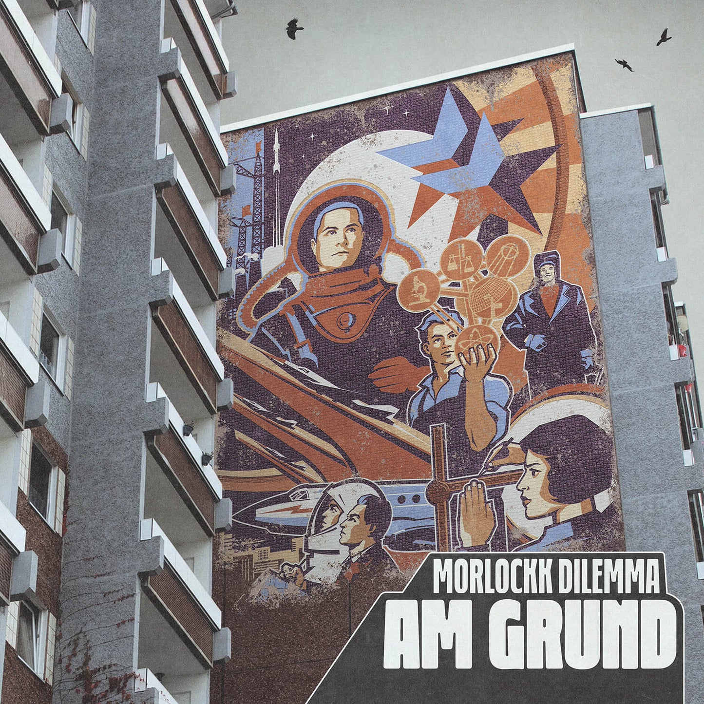 Morlockk Dilemma - Am Grund 2LP (LTD BLUE EDITION, inkl. Comic)