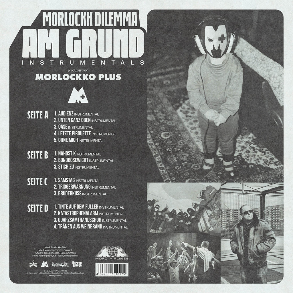 Morlockk Dilemma - Am Grund 2LP (LTD Instrumental-Edition)