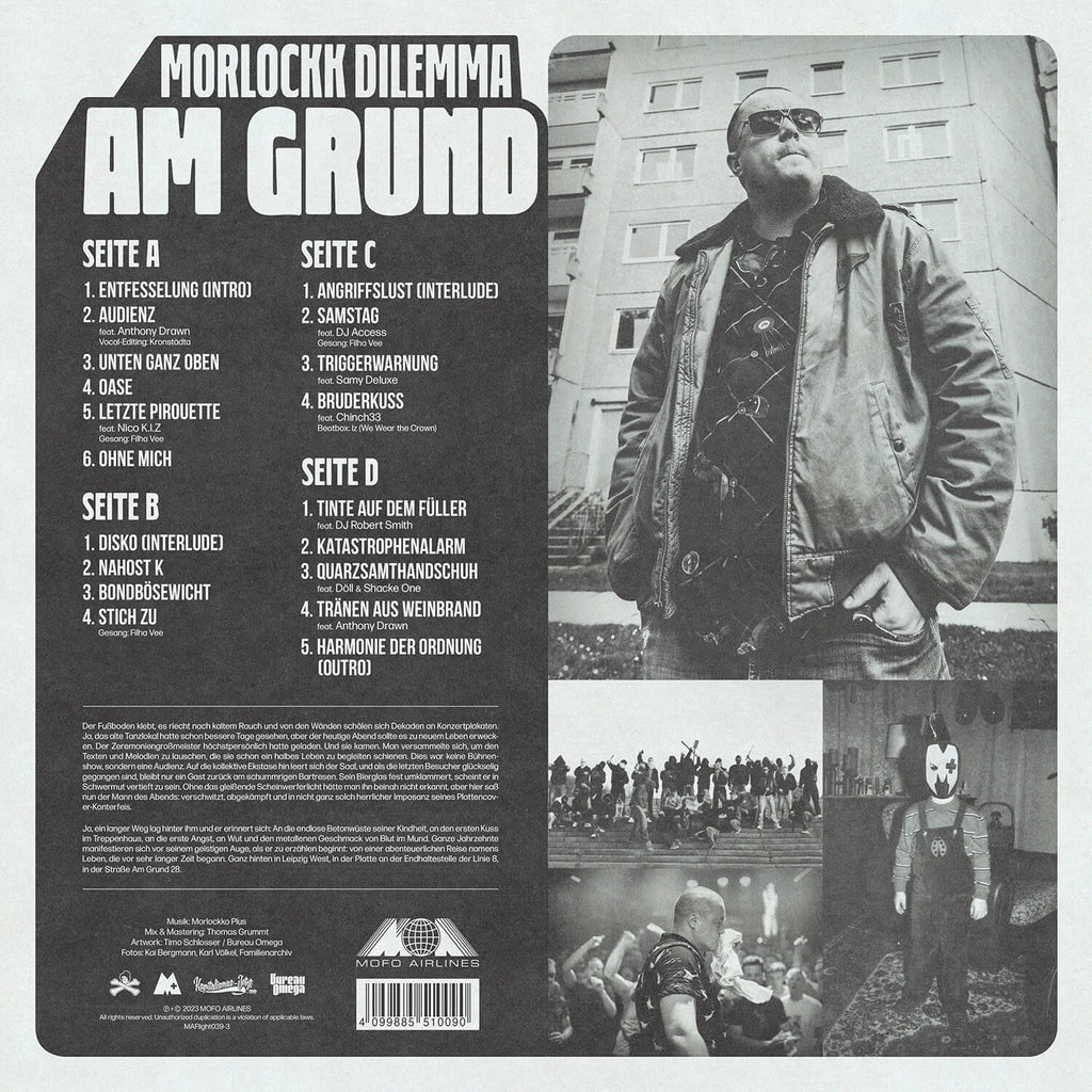 Morlockk Dilemma - Am Grund 2LP (LTD Yellow-Edition, inkl. Comic)