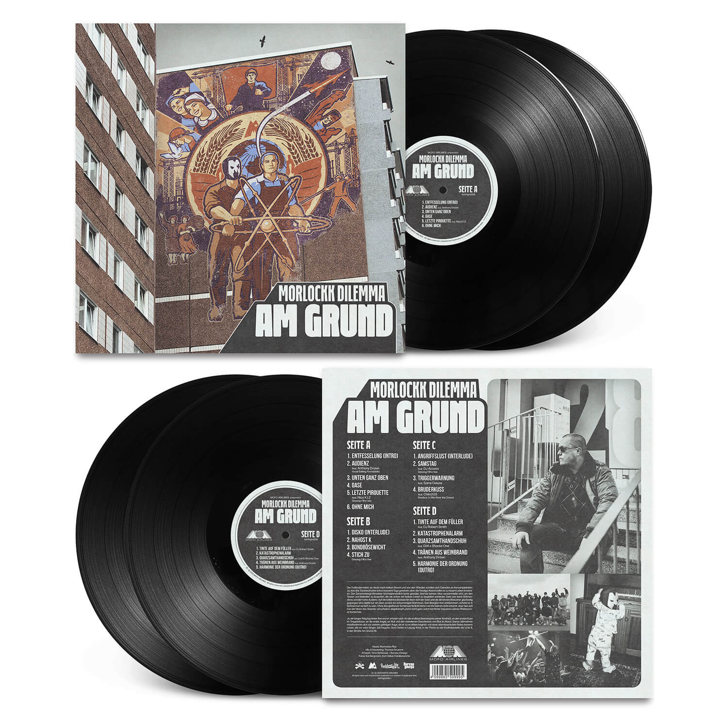 Morlockk Dilemma - Am Grund 2LP (Standard-Edition inkl. Comic)