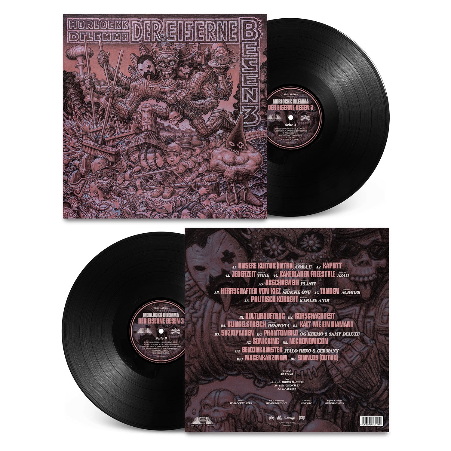 Morlockk Dilemma - Der Eiserne Besen 3 LP (Standard-Edition)