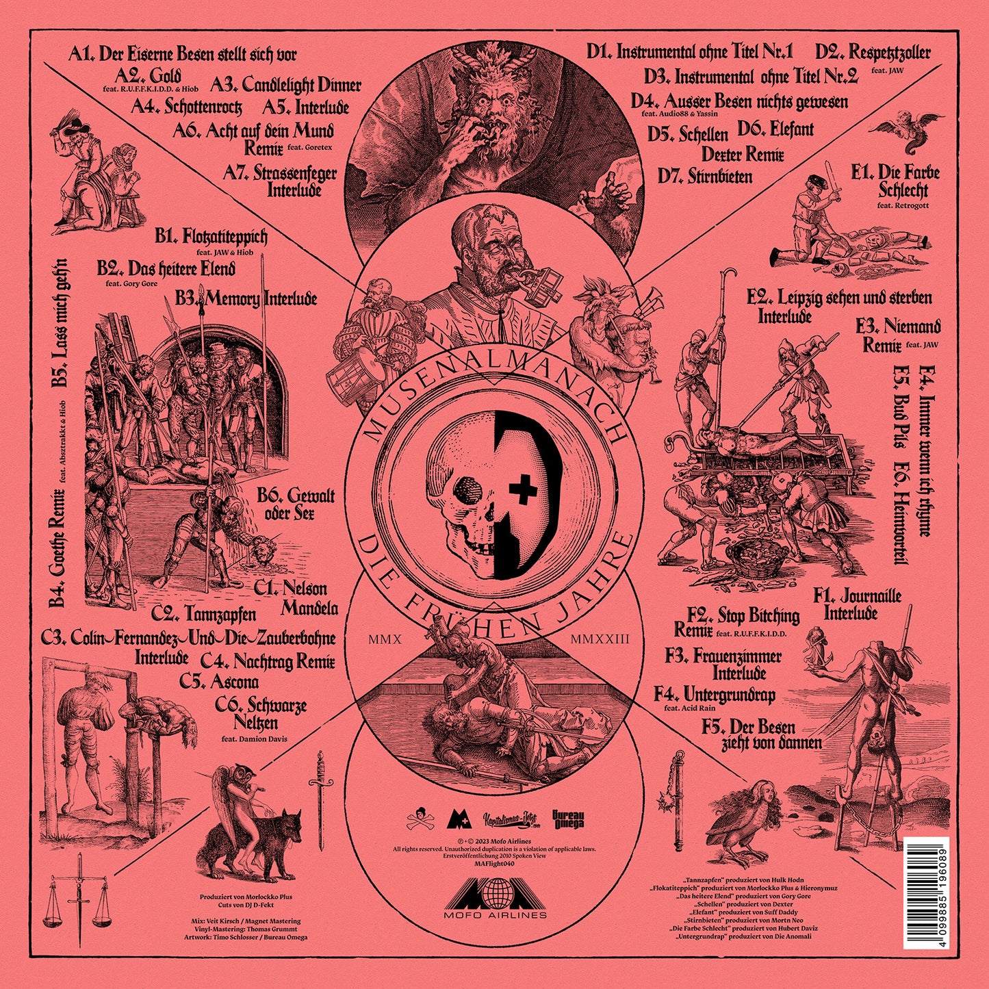 Morlockk Dilemma - Musenalmanach - Die Frühen Jahre / Teil 4: Der Eiserne Besen (3LP)