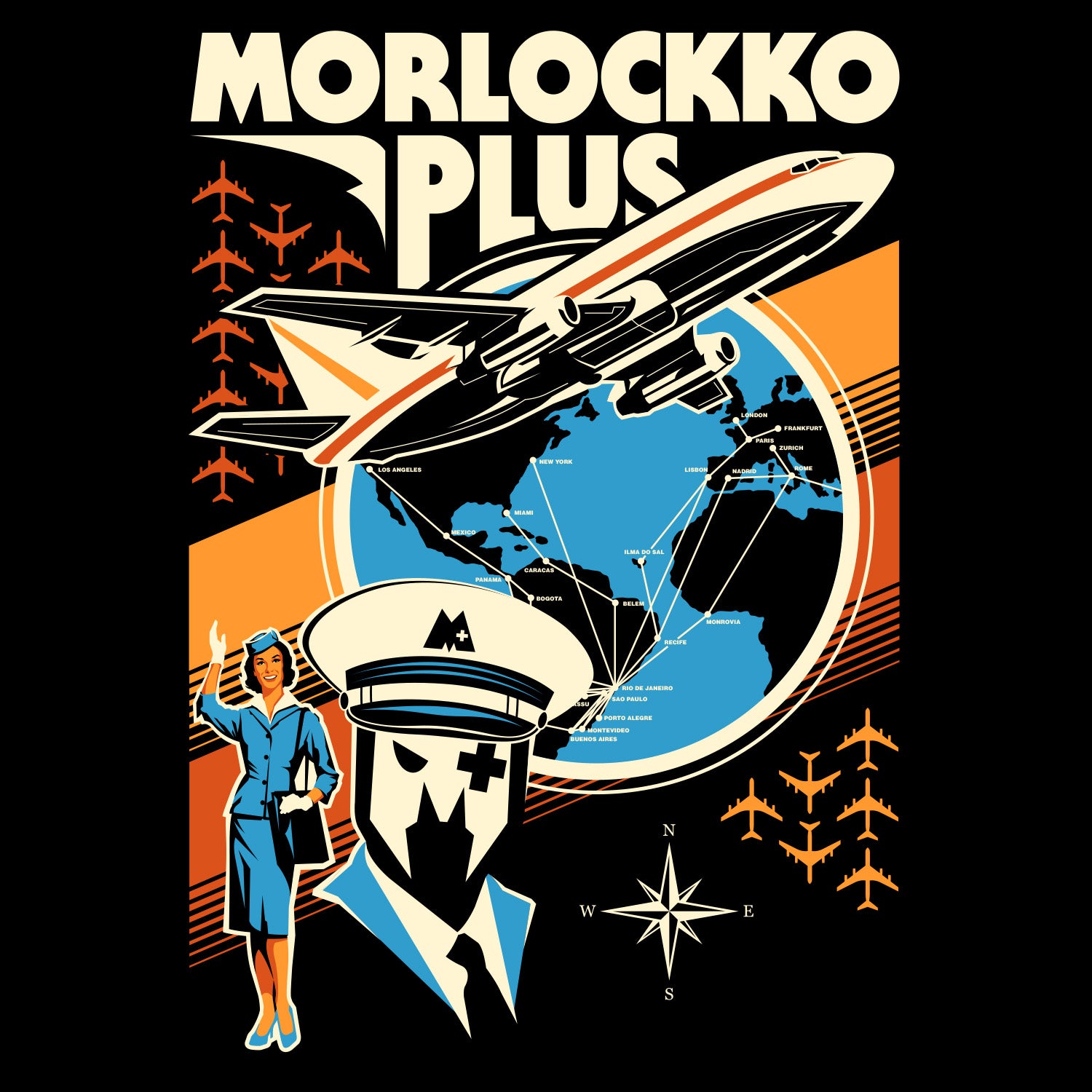 Shirt Morlockko Plus Pilot