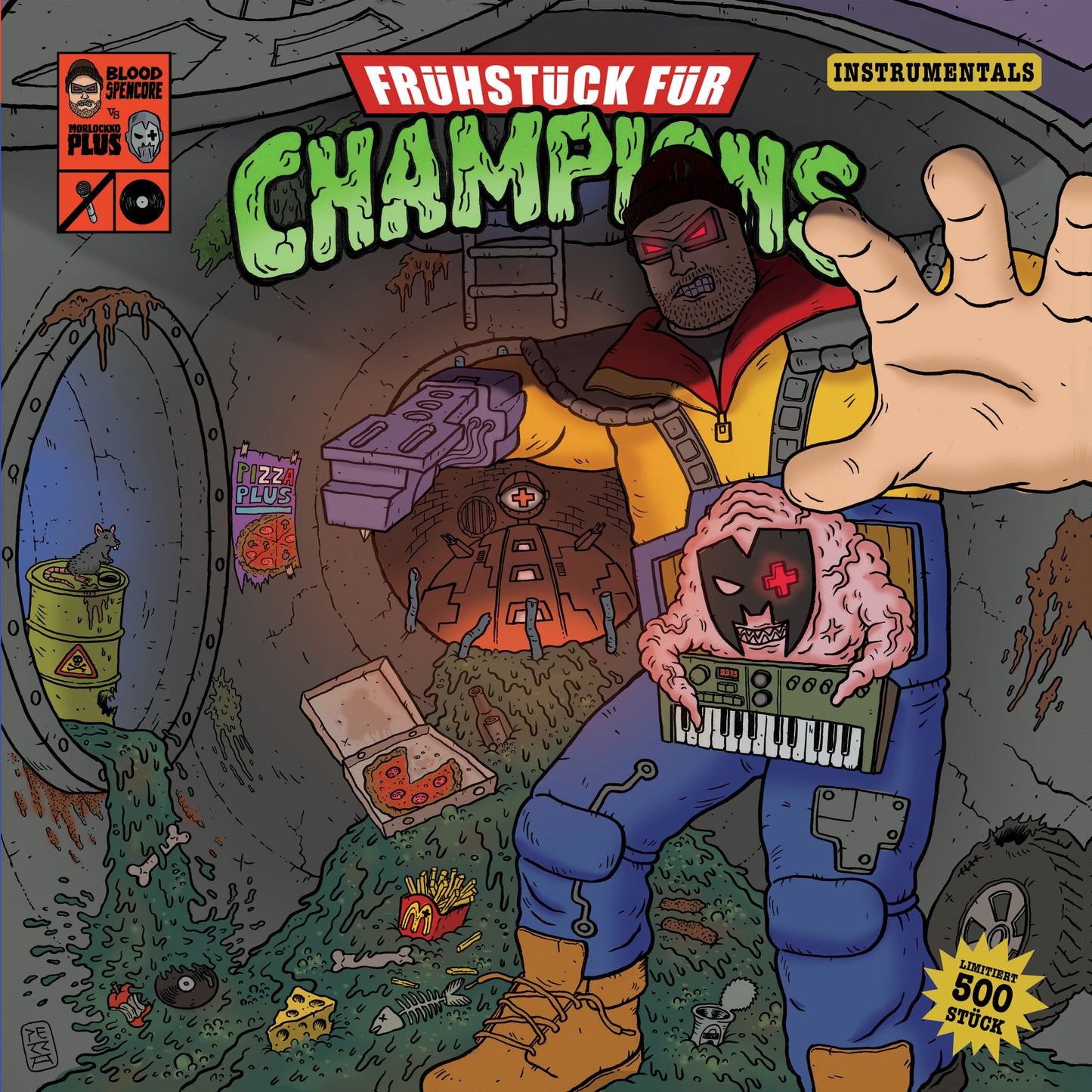 Blood Spencore vs. Morlockko Plus - Frühstück für Champions INSTRUMENTAL LP